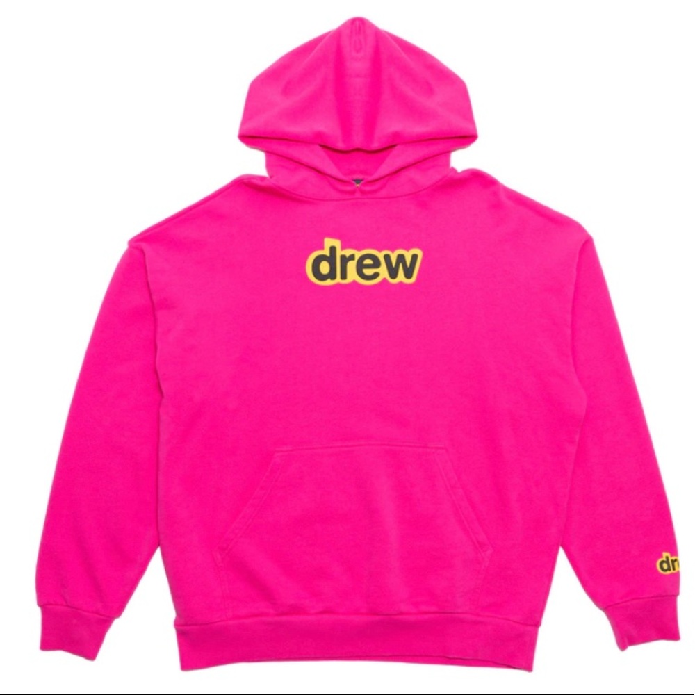 NEVER WORN NEW WITH TAGGED. Hot pink drew house hoodie